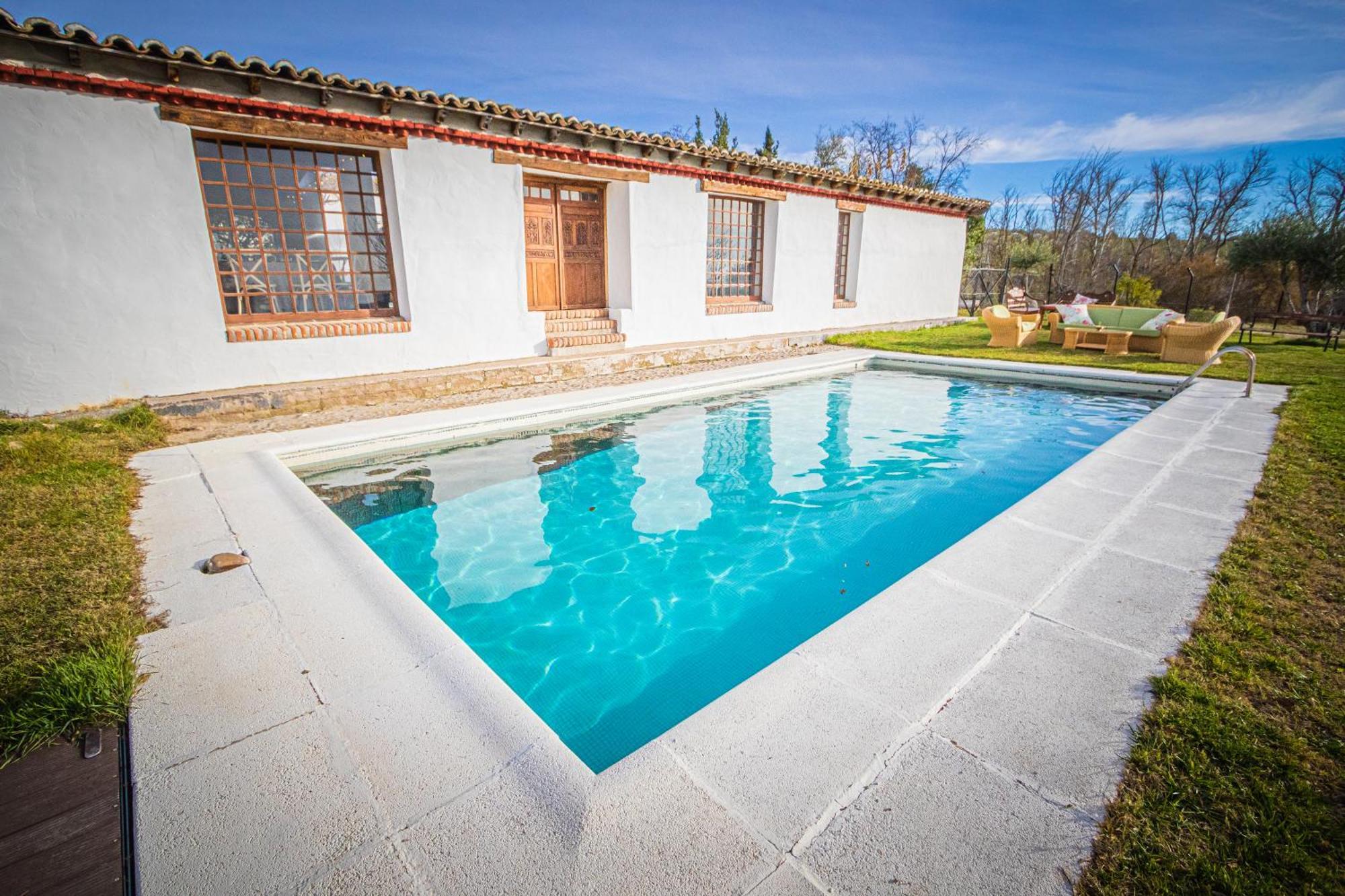 A 30 Min Del Puy De Fou Y Toledo Con Piscina, Bbcoa, Ac, Free Wifi, Jardin, Terraza Con Magnificas Vistas Villa Chozas de Canales Exterior photo